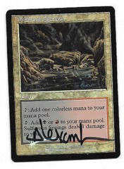 Sulfurous Springs - Foil SIGNED by Rob Alexander
